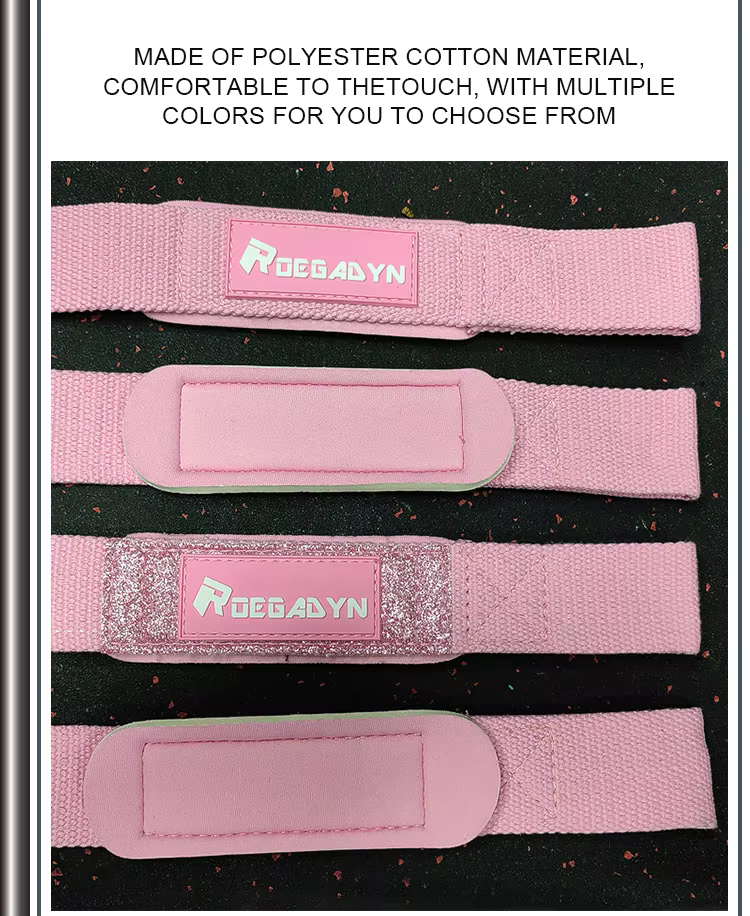 Lifting Straps Glitter Full Color Match Heavy Duty Weightlifting Straps - Image 2